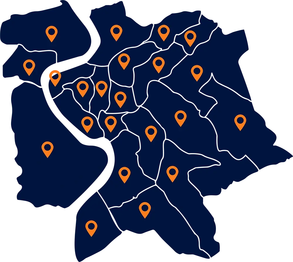 map roma